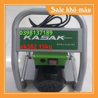 [ HÀNG CHÍNH HÃNG ] Máy rửa xe kasaki KA382 ( loại màu xanh ) [ tặng kèm 1 ví da ] bảo hàng 1 năm