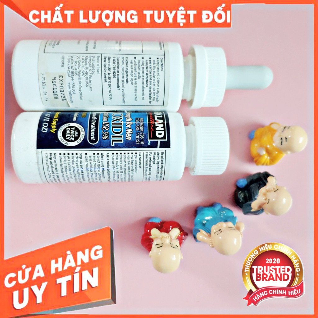 [Date 06/2022] Thuốc mọc râu, tóc Kirkland Minoxidil 5%