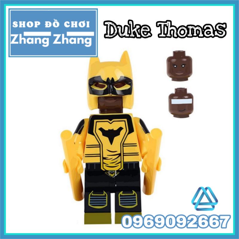 Đồ chơi xếp hình mô hình Duke Thomas trong người dơi batman Minifigures WM476