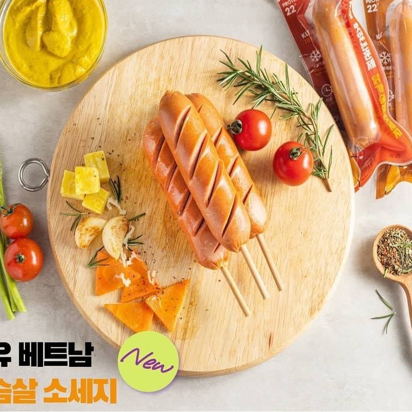 Xúc Xích Ức Gà G4You Vị Xông Khói Healthy 100G