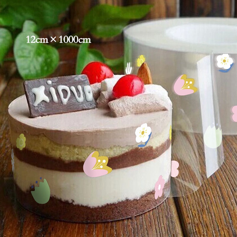 Cuộn mica lót thành bánh mousse,cố định bánh nhiều kích thước - VUA BAO BÌ