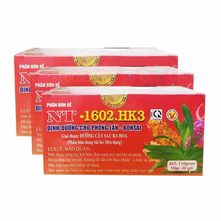 Phân bón dinh dưỡng cho lan sau ra hoa NT 1602.HK3