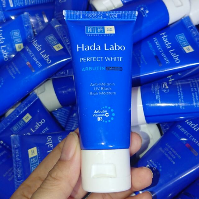 Kem rửa mặt trắng da Hadalabo 20g