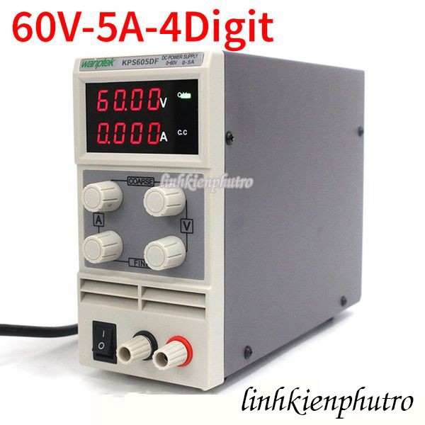 Bộ Nguồn Đa Năng SN605D 60V-5A-4 Digit