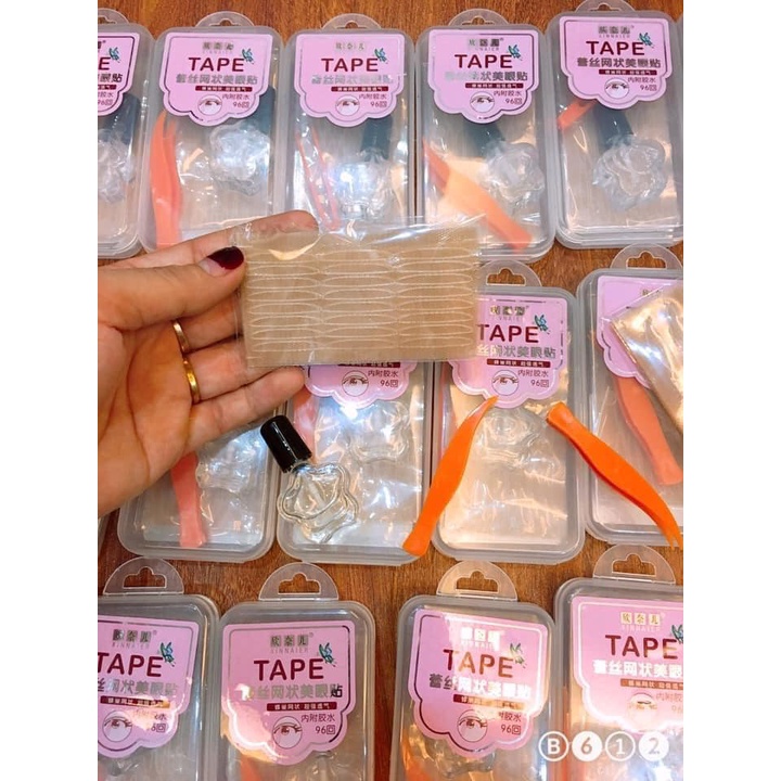 Mí lưới Tape gồm cả keo và nhíp 45k
