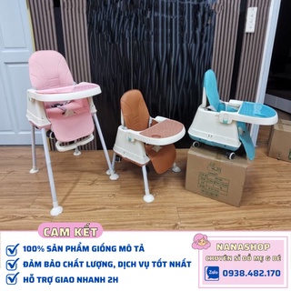 [Sỉ/Lẻ] Ghế ăn dặm Hanbei + Đệm + Bánh xe chính hãng bảo hành 12 tháng