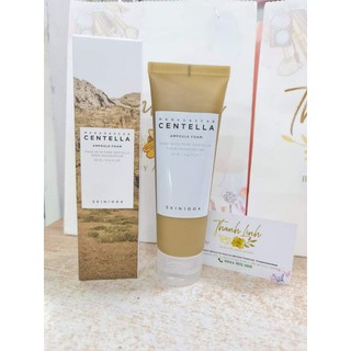 Sữa rửa mặt tạo bọt làm sạch sâu, dịu nhẹ, chiết xuất từ rau má Skin1004 Madagascar Centella Ampoule Foam
