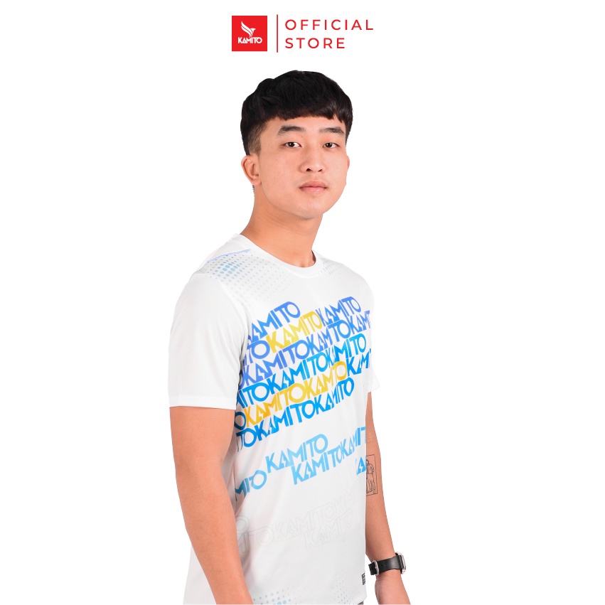 Áo Thun T-shirt Thể Thao Nam KAMITO Siêu Nhẹ Thoáng Mát Thấm Hút Mồ Hôi