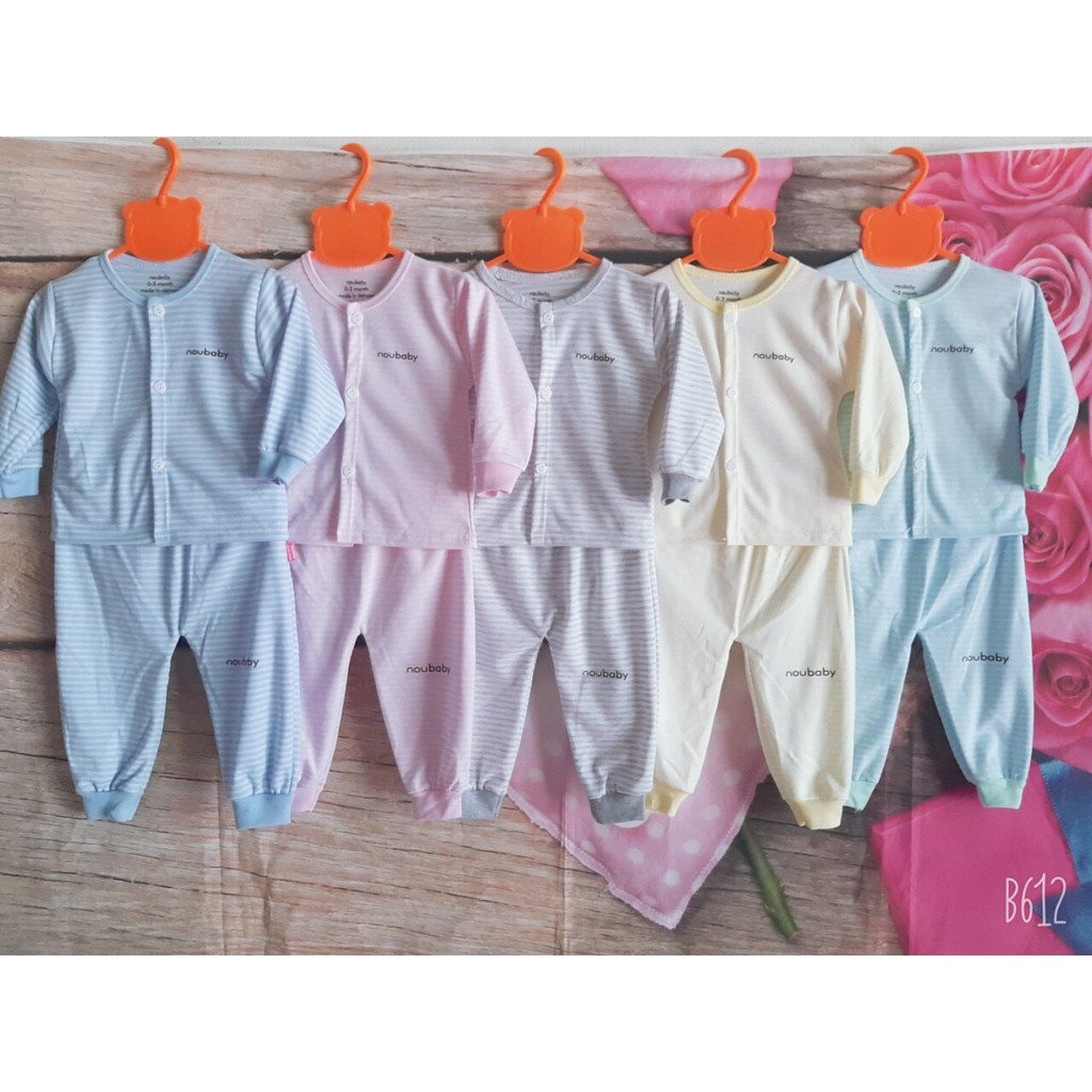 Bộ cotton Unchi dài tay cho bé