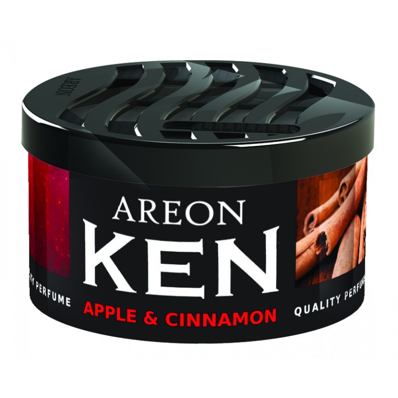 Sáp thơm ô tô hương táo & quế – Areon Ken Apple & Cinnamon