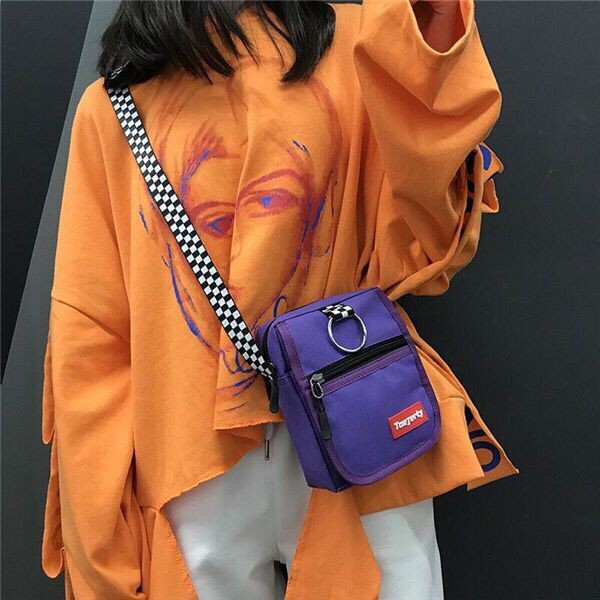 SUXI Túi đeo chéo nhiều màu sắc thời trang cho nữ