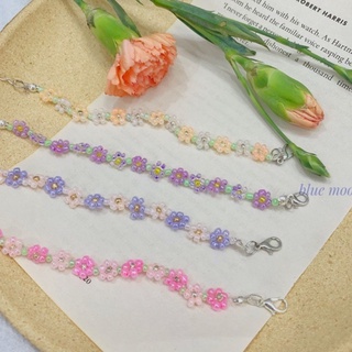 Vòng tay handmade hạt cườm nhũ bóng hoa Autumn Flowers✨ #fromBlue