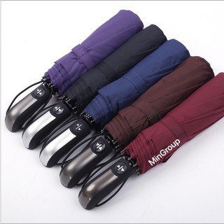 D48 Ô Dù 10 Nan Size Lớn Đóng Mở Tự Động Bằng Nút Bấm Chống Tia UV(Chọn Màu) - Dù Bấm Vải Dù Cao Cấp
