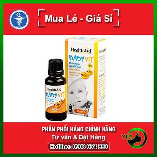 Sản phẩm Babyvit liquid drops cung cấp vitamin, khoáng chất cần thiết cho bé