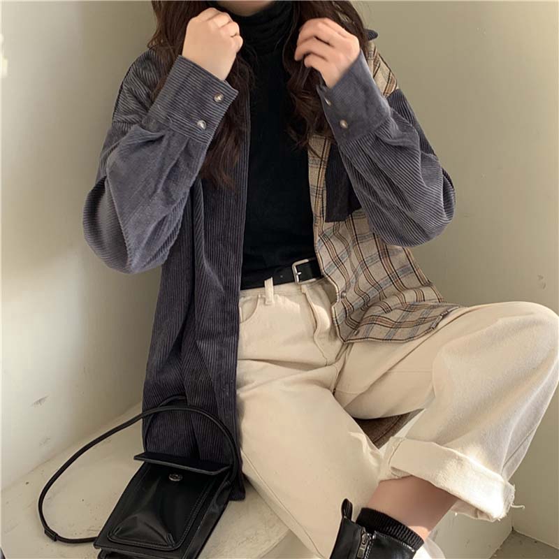 Áo khoác SUXI kiểu dáng retro thời trang phong cách Hàn Quốc mới dành cho nữ