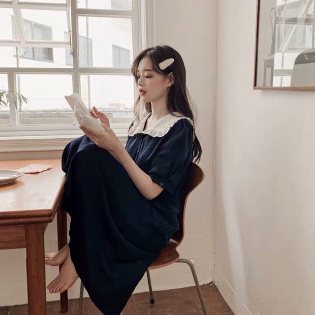 Váy babydoll dáng dài