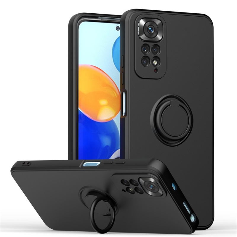 Ốp Điện Thoại Silicon Có Giá Đỡ Bảo Vệ Camera Cho Redmi Note 11 Pro Redmi Note 11s Xiaomi 12 Pro