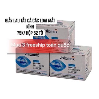 👩🏻‍🏫👨‍🏫 GIẤY LAU KÍNH MẮT VISIOMAX 👓🕶