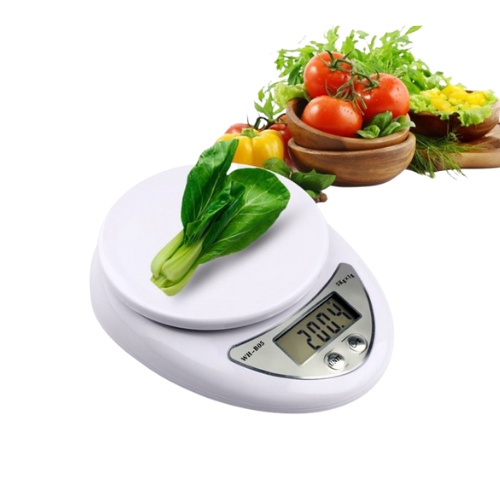 Cân điện tử nhà bếp 1g-5kg, Cân tiêu ly làm bánh, chia thực phẩm Electronic Kitchen Scale B05