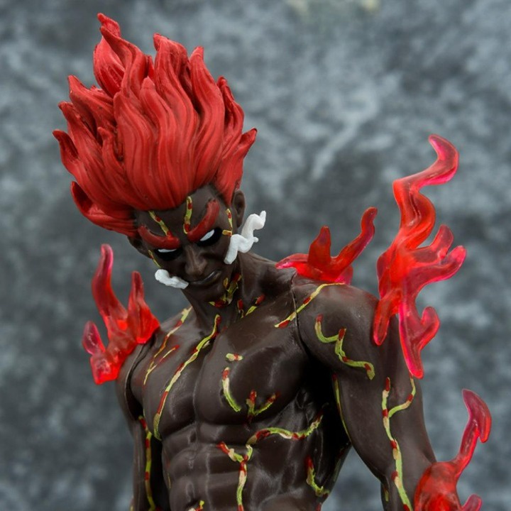 Mô hình Naruto, Thầy Might Guy có LED Ở MẮT bát môn độn giáp cao 29cm, figure naruto để bàn trang trí, mô hình anime