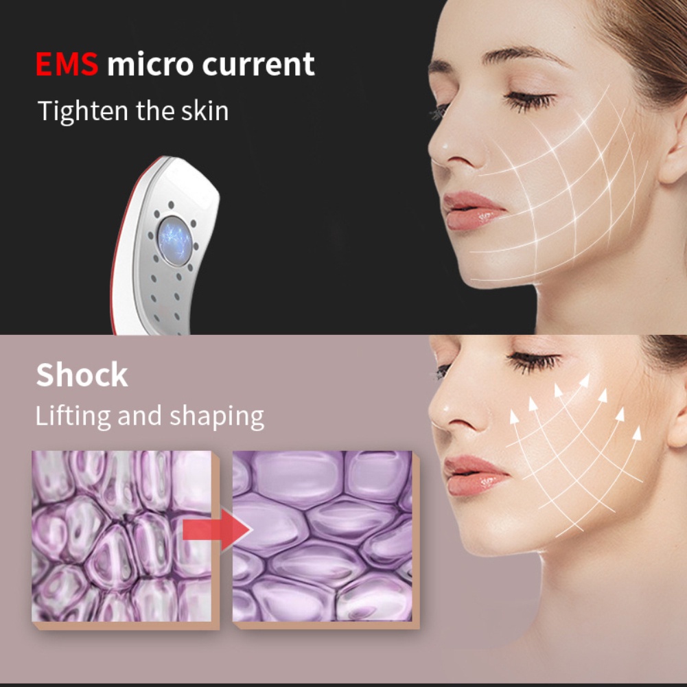 Máy mát xa da mặt thông minh điều khiển từ xa kết nối bluetooth | BigBuy360 - bigbuy360.vn