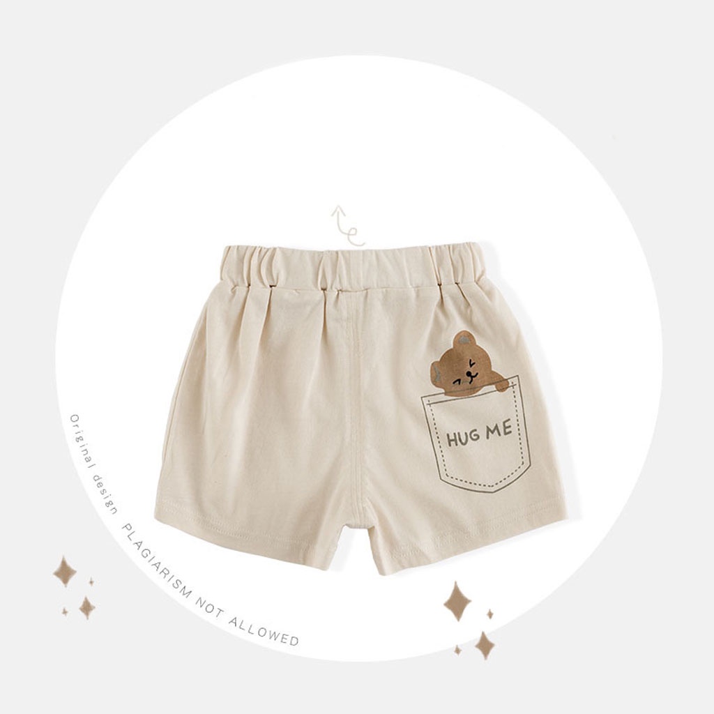 Quần Short Cho Bé Trai In Thú Hoạt Hình, Quần Đùi Trẻ Em Vải Cotton Cao Cấp Co Giãn 4 Chiều Cho Bé 7-18kg - LILA KIDS