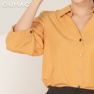 Áo sơ mi tay lỡ GUMAC AA992