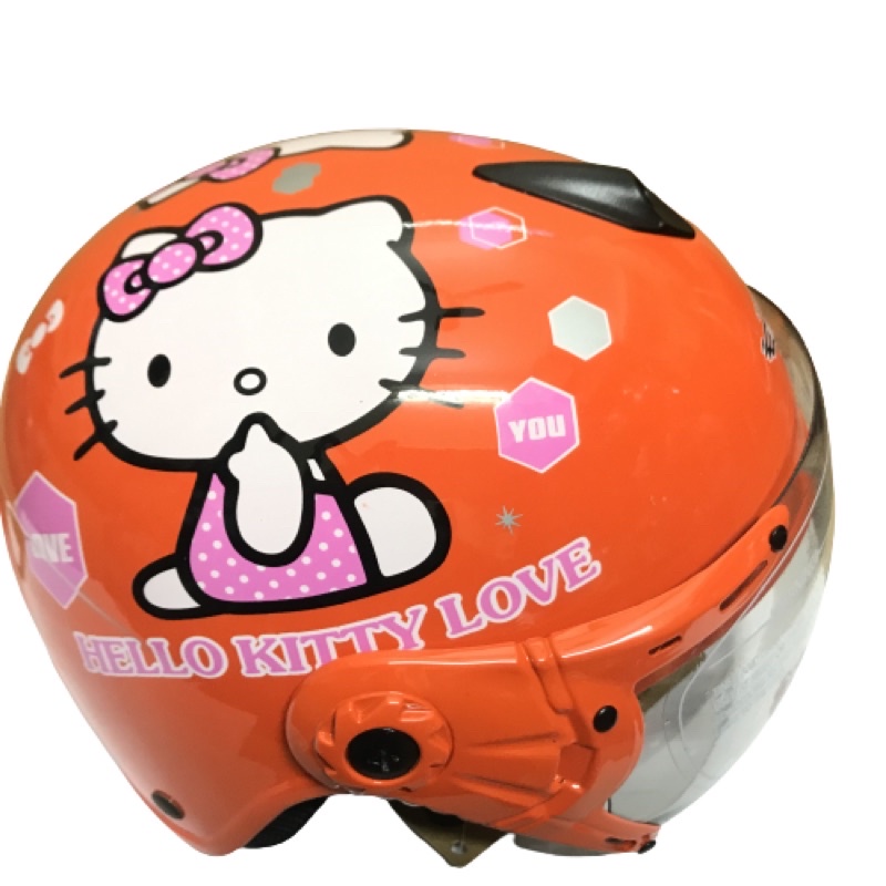 Mũ bảo hiểm trẻ em có kính Hello kitty - công chúa - siêu nhân cho bé 3-6 tuổi V&amp;S - dưới 18kg - VS103KS - có nhiều màu