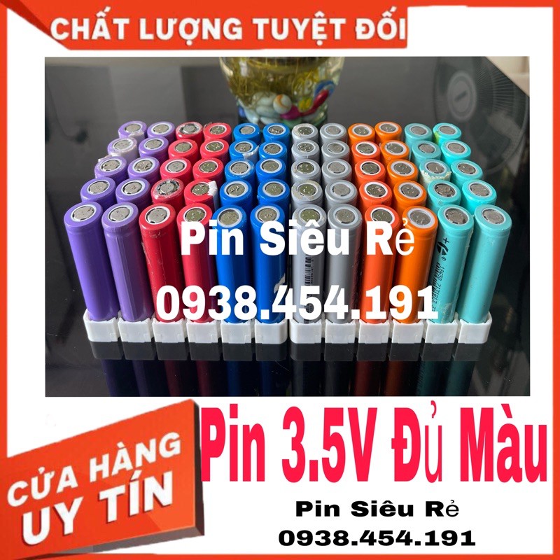 Pin Lion 18650 Trên 3.5V