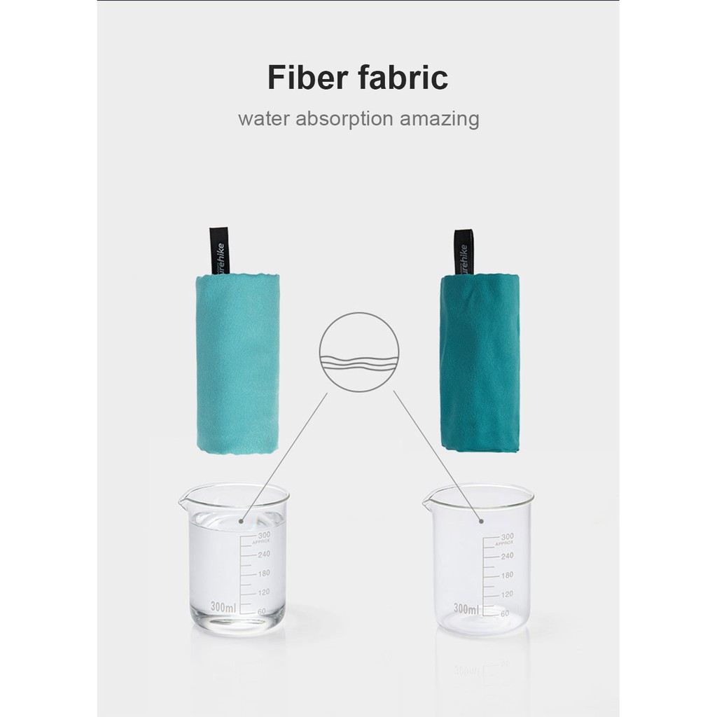 Khăn Naturehike Thấm Hút Mồ Hôi Nhanh Khô Dễ Mang Theo