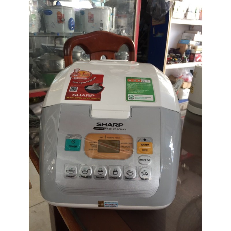 Thanh lý nồi Sharp điện tử 1.8L KS-COM18V!