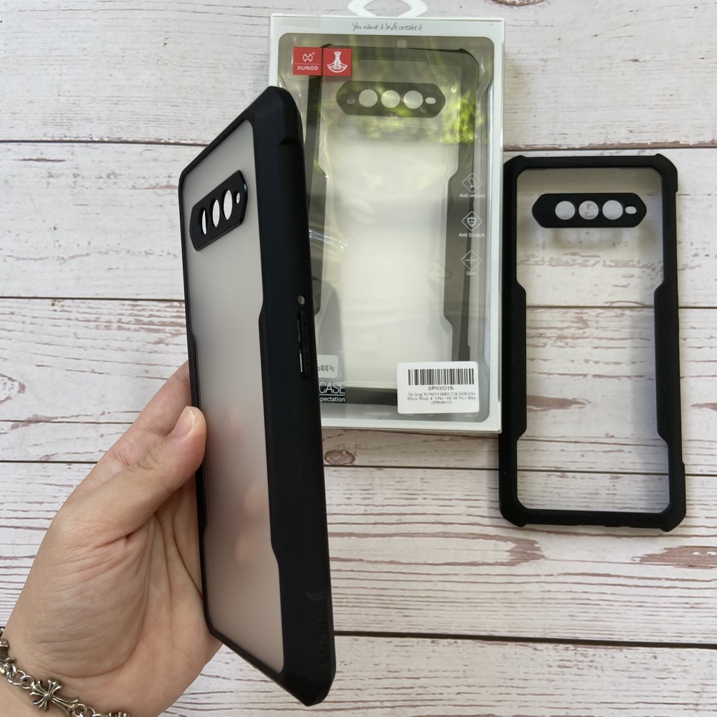 Ốp lưng XUNDD Black Shark 4 / 4 Pro / 4S / 4S Pro / 5 RS- Mặt lưng trong, Viền TPU, Chống sốc