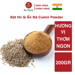 Bột thì là Ấn Độ Cumin Powder 200GR hương vị đặc biệt thơm ngon - So Tasty