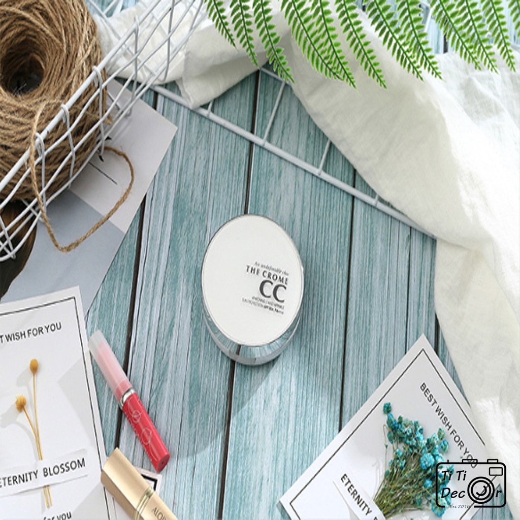 Phông nền vân gỗ chụp đồ ăn, thức uống, giày, mỹ phẩm, phụ kiện 2 mặt