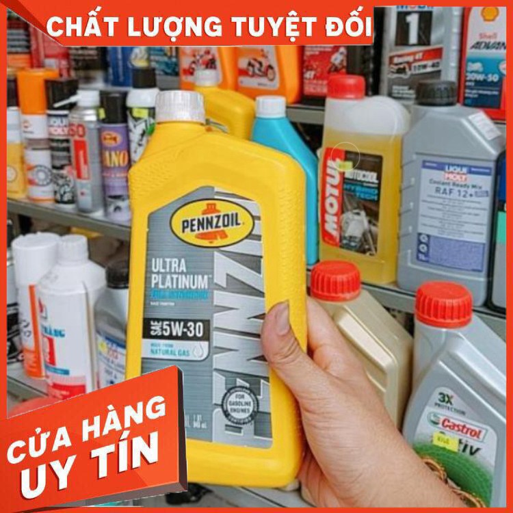 Nhớt PENNZOIL ULTRA PLATIUM 5W30 1L chính hãng cho xe tay ga