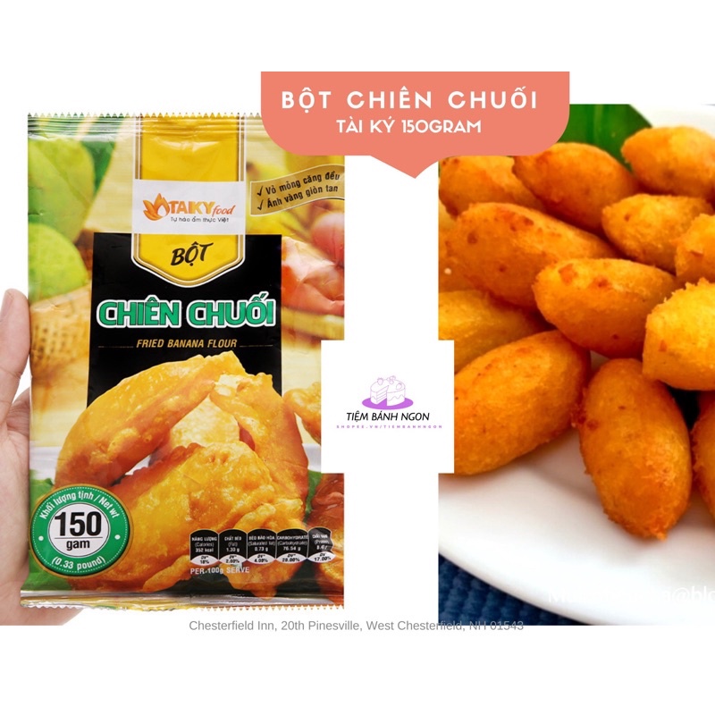BỘT CHIÊN CHUỐI TÀI KÝ (150g)
