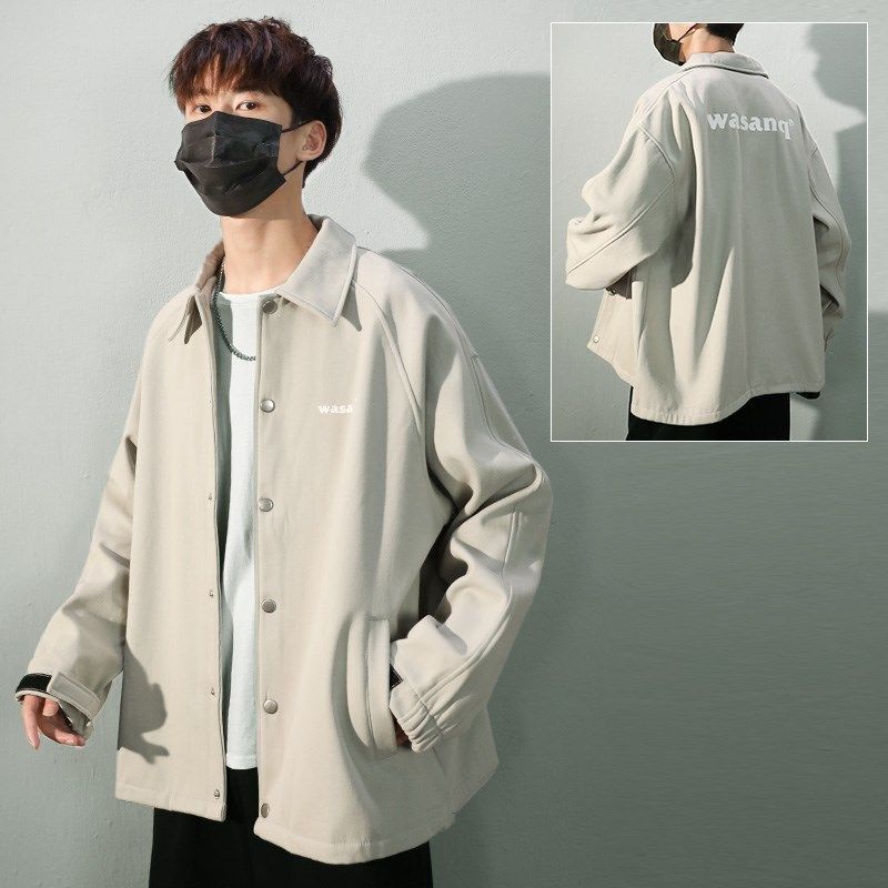 Áo khoác dáng rộng thời trang thu đông Hàn Quốc