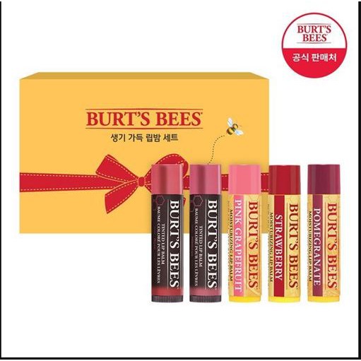 Son dưỡng môi Burt's Bees Moisturing Lip Balm 100 % Natural 4.25g