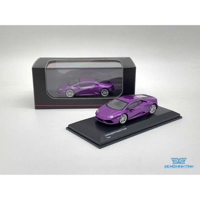 Xe Mô Hình Lamborghini Huracán Coupé 1:64 Kyosho ( Tím )