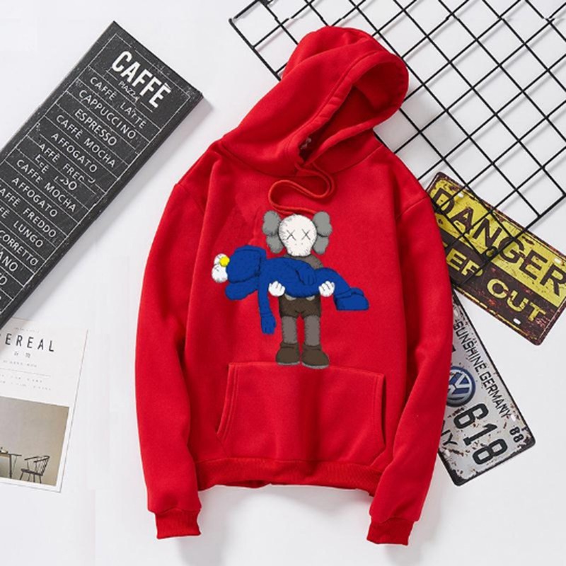 1 áo hoodie in hình Kaws Sesame Street | BigBuy360 - bigbuy360.vn