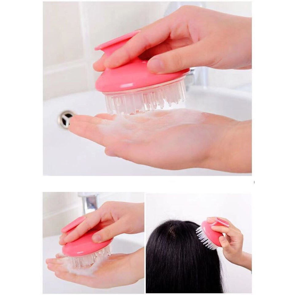 Lược tròn massage da đầu