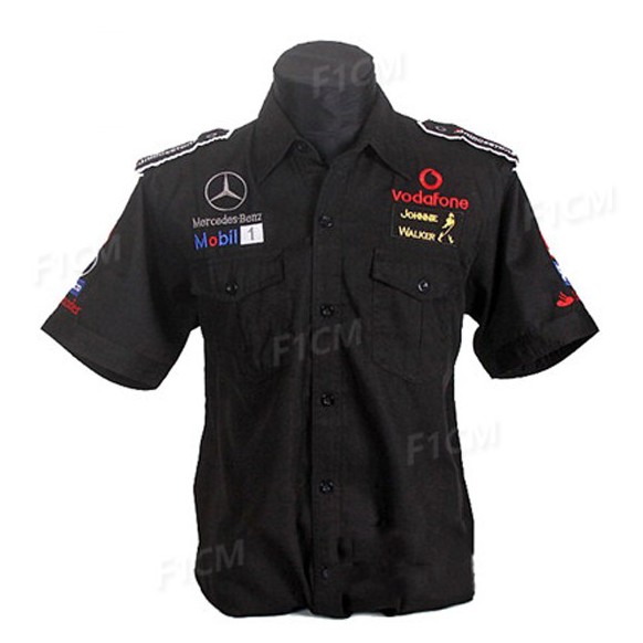 Áo sơ mi đua xe Mercedes F1