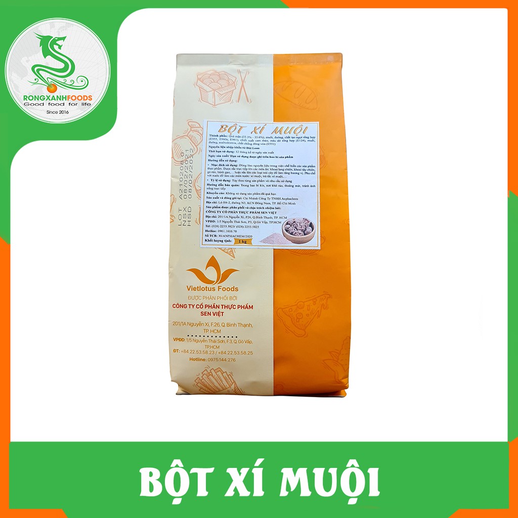 BỘT XÍ MUỘI - RỒNG XANH FOODS