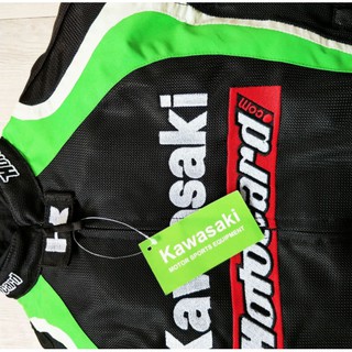 Áo khoác bảo hộ mô tô Kawasaki_Motorcycle Riding Jacket
