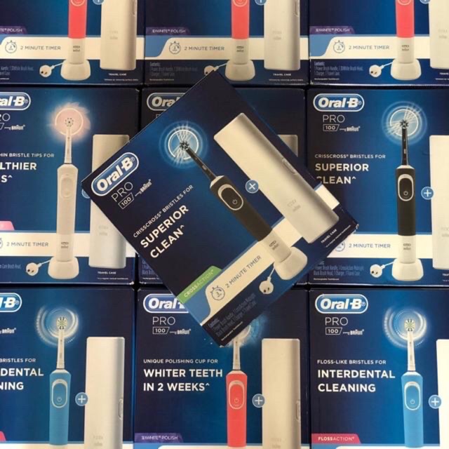 Bàn điện oral b pro 100 made in Germany