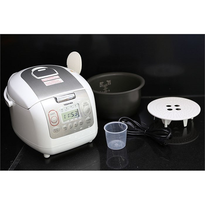 [Mã ELMS5 giảm 7% đơn 300K] Nồi cơm điện Toshiba RC-10NMF 1.0L | BigBuy360 - bigbuy360.vn