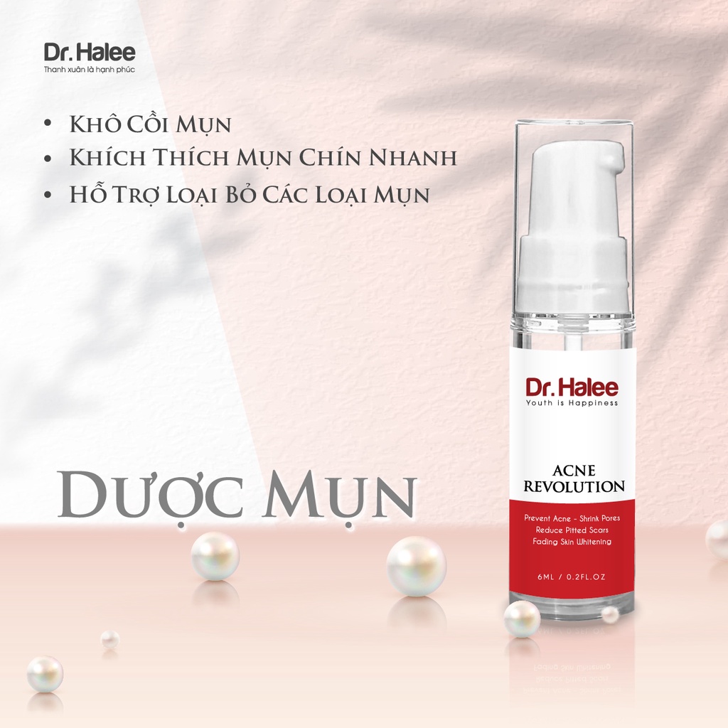 Dược Mụn Dr.Halee Kháng Khuẩn, Mờ Thâm Mụn - 5ml