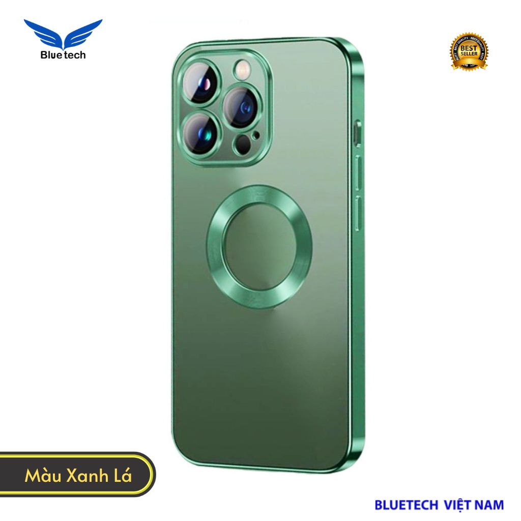 Ốp lưng iphone mạ Điện 6D chống rơi, sang trọng cho Iphone 11/11pro/11promax/12/12pro/12promax/13/14/14ProMax - Bluetech