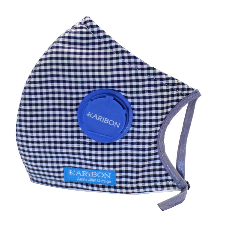 Combo 3 khẩu trang Karibon Maxair họa tiết 8 lớp lọc, có van thở | BigBuy360 - bigbuy360.vn