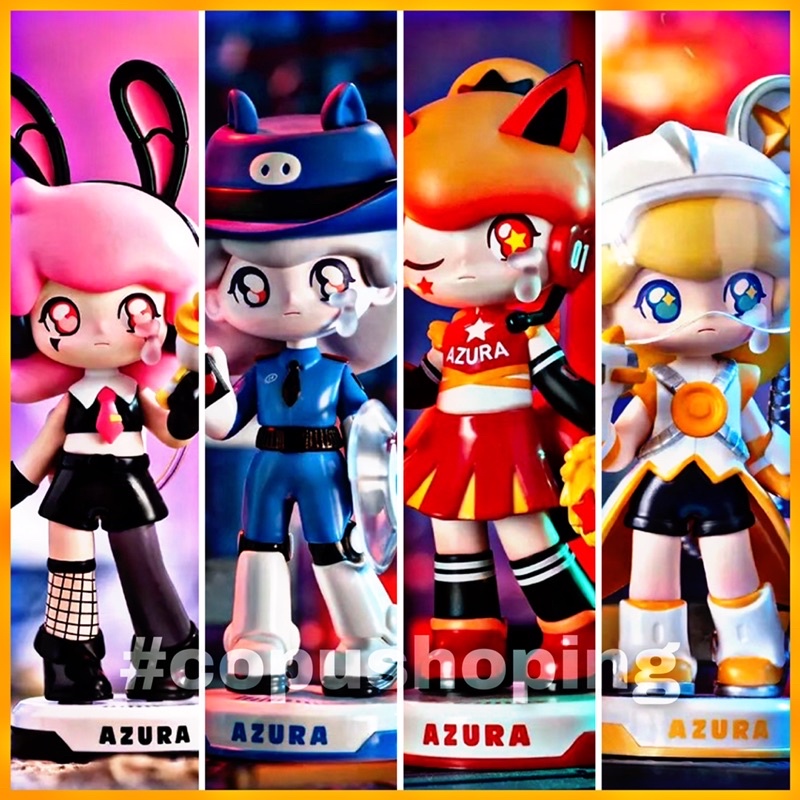 Mô hình AZURA phiên bản chiến đấu siêu thú Animal Fighting Match Series Pop Mart